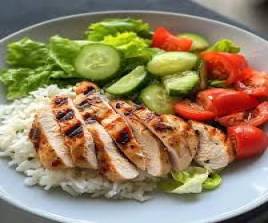 Grilled Chicken Meal -  فراخ جريل طبق